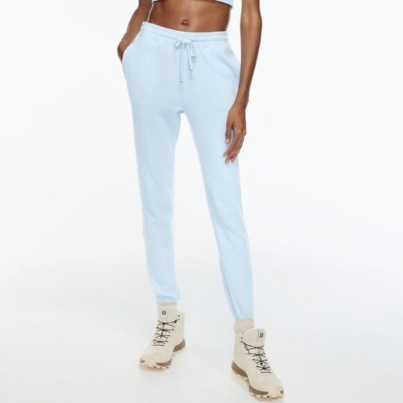 Aritzia Tna Waffle Jogger Butter Yellow Small - Picture 14 of 14